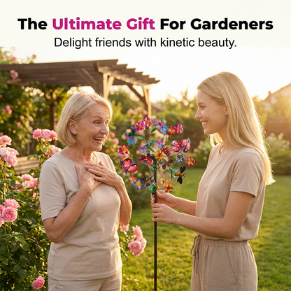 🌸FREE SHIPPING🌬️🎡 Solar-Powered Wind Spinner for Garden