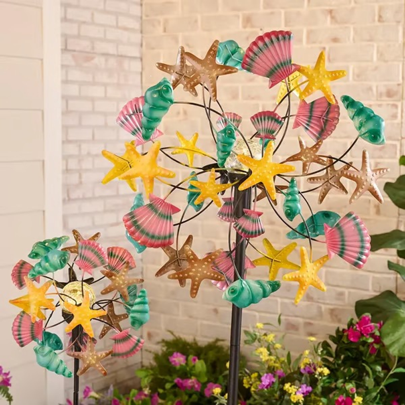 🌸FREE SHIPPING🌬️🎡 Solar-Powered Wind Spinner for Garden