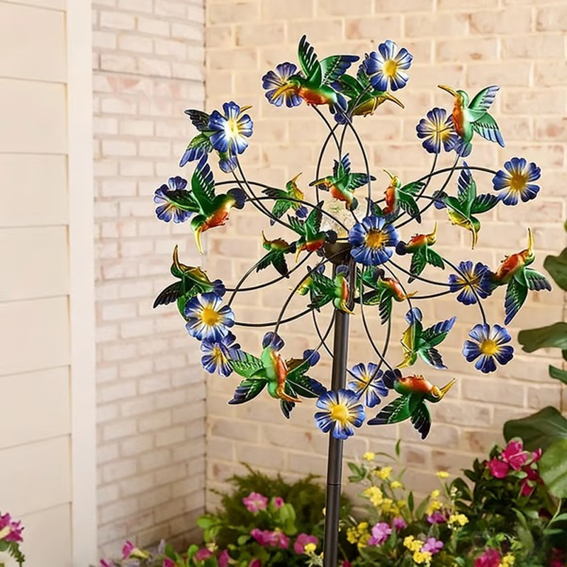 🌸FREE SHIPPING🌬️🎡 Solar-Powered Wind Spinner for Garden