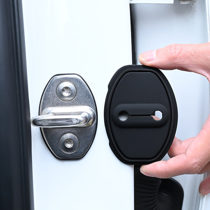 🚗 8 PCS Car Door Lock Protector – Noise Reduction & Weather Protection