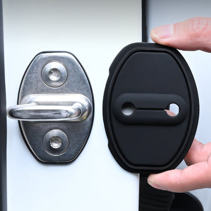 🚗 8 PCS Car Door Lock Protector – Noise Reduction & Weather Protection