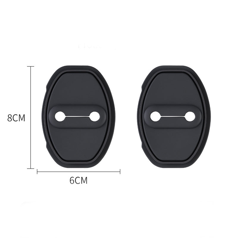 🚗 8 PCS Car Door Lock Protector – Noise Reduction & Weather Protection