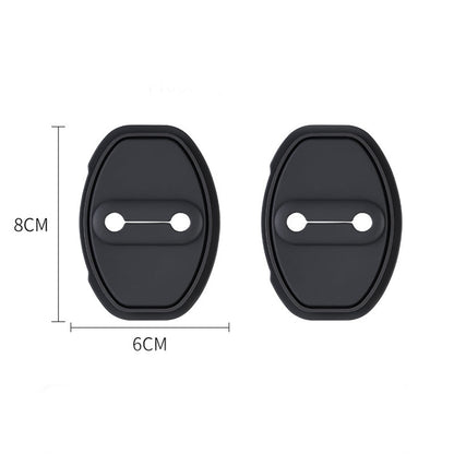 🚗 8 PCS Car Door Lock Protector – Noise Reduction & Weather Protection