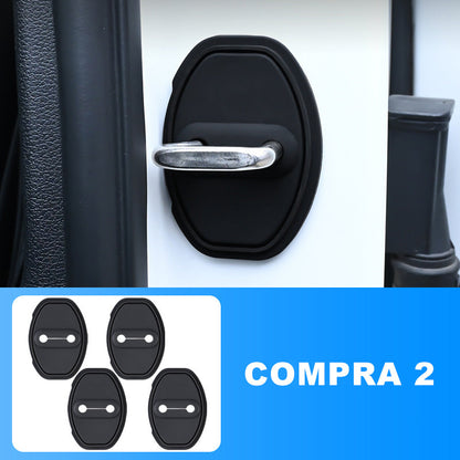 🚗 8 PCS Car Door Lock Protector – Noise Reduction & Weather Protection