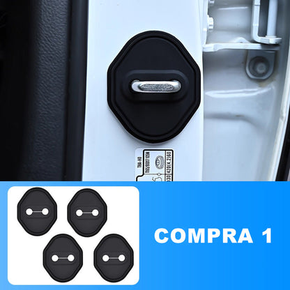 🚗 8 PCS Car Door Lock Protector – Noise Reduction & Weather Protection