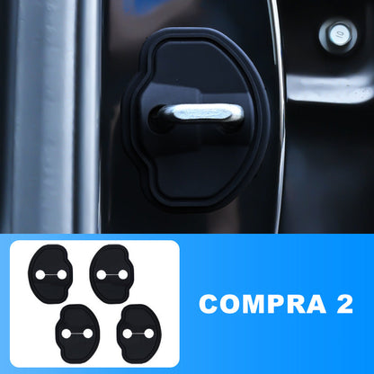 🚗 8 PCS Car Door Lock Protector – Noise Reduction & Weather Protection