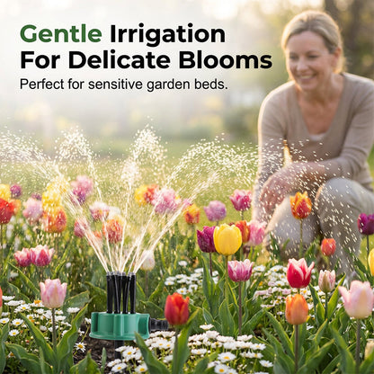 🌱 360° Multi-Directional Lawn Sprinkler💧Precision Garden Irrigation with Flexible Spray Nozzles🌱