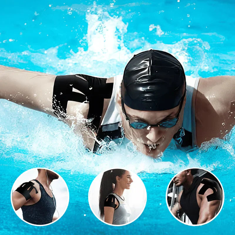 Pre-cut Kinesiology Tape for Shoulders (for Pain Relief)