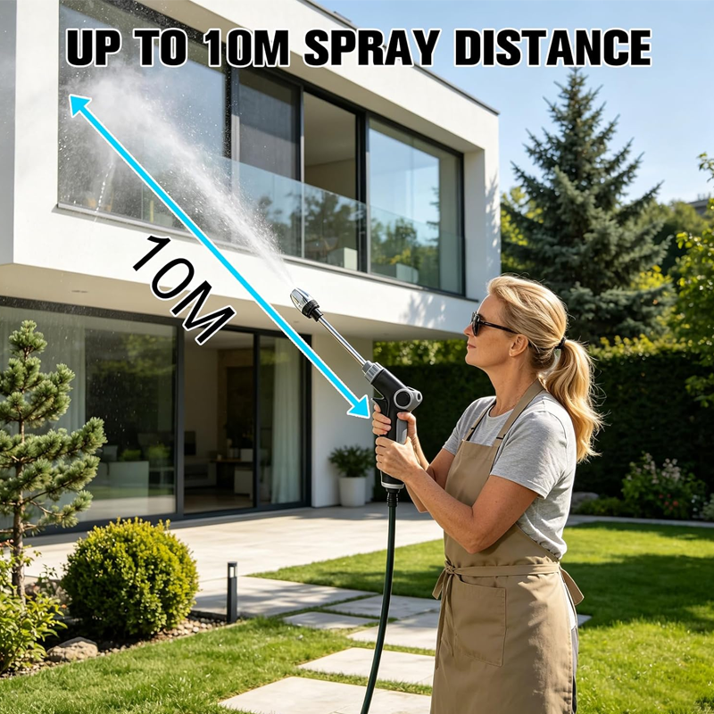 Multi-Function High-Pressure Hose Nozzle Sprayer
