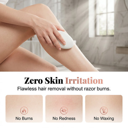 ✨ Crystal Hair Eraser – Reusable Hair Removal & Exfoliating Tool for Silky-Smooth Skin