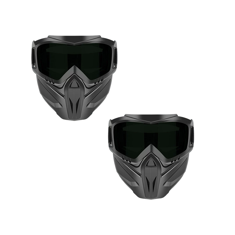 😎 Detachable Full Face Goggle Mask– Ultimate Protection & Tactical Style