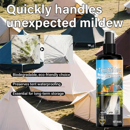 ⛺ Tent Mildew Stain Remover Spray for Outdoor Fabric 🧽