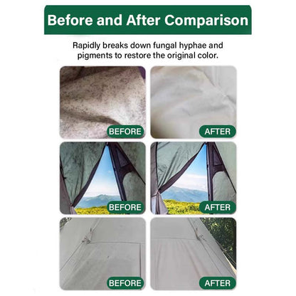 ⛺ Tent Mildew Stain Remover Spray for Outdoor Fabric 🧽