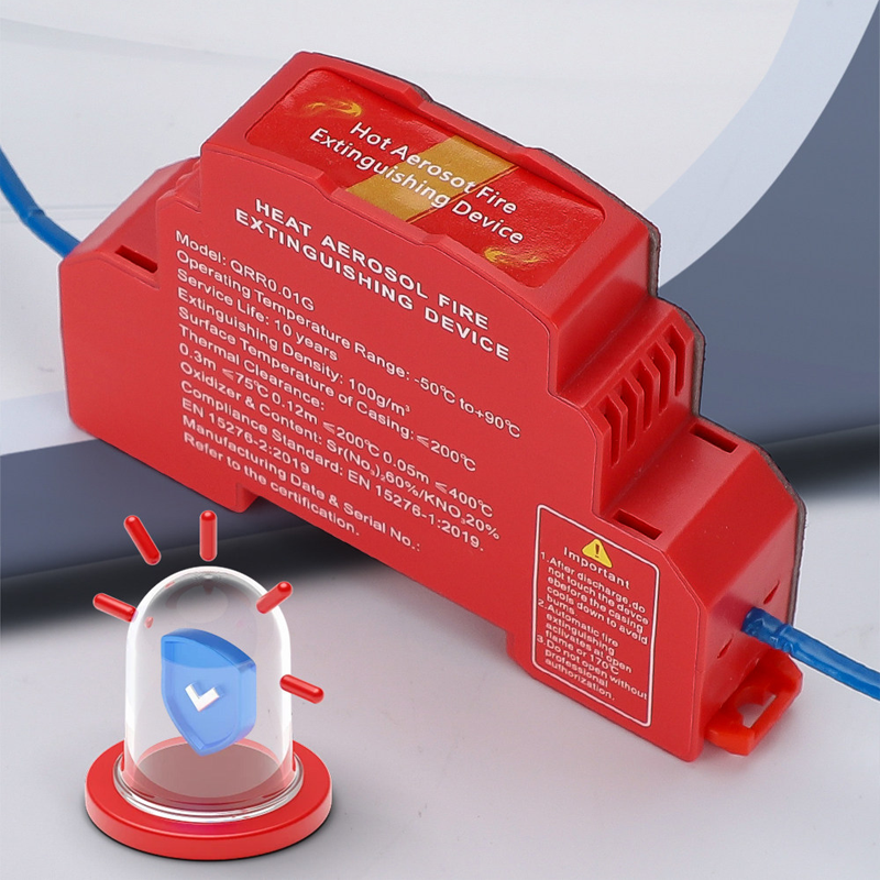 🧯 50% OFF Today! Automatic Aerosol Fire Suppression Device for Electrical Cabinets