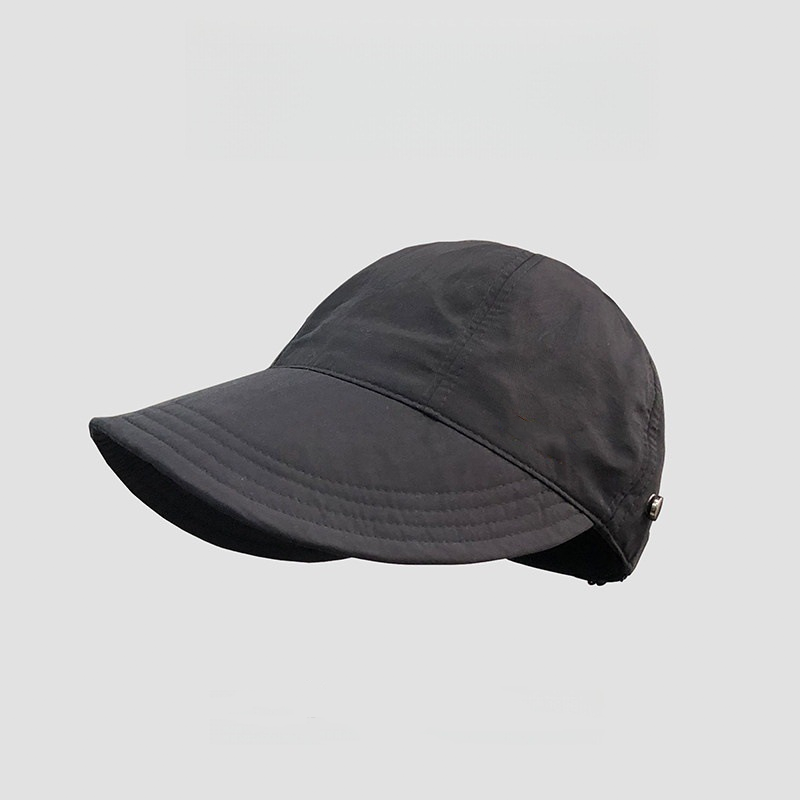 UPF 50+ Wide Brim Sun Visor Hat – Open Top UV Protection for Beach & Golf