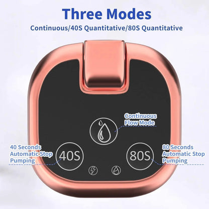 🏠 Automatic dispenser pump – multifunctional, silent & perfect for home, office, summer cottage & camping, fits most standard bottles 🌿
