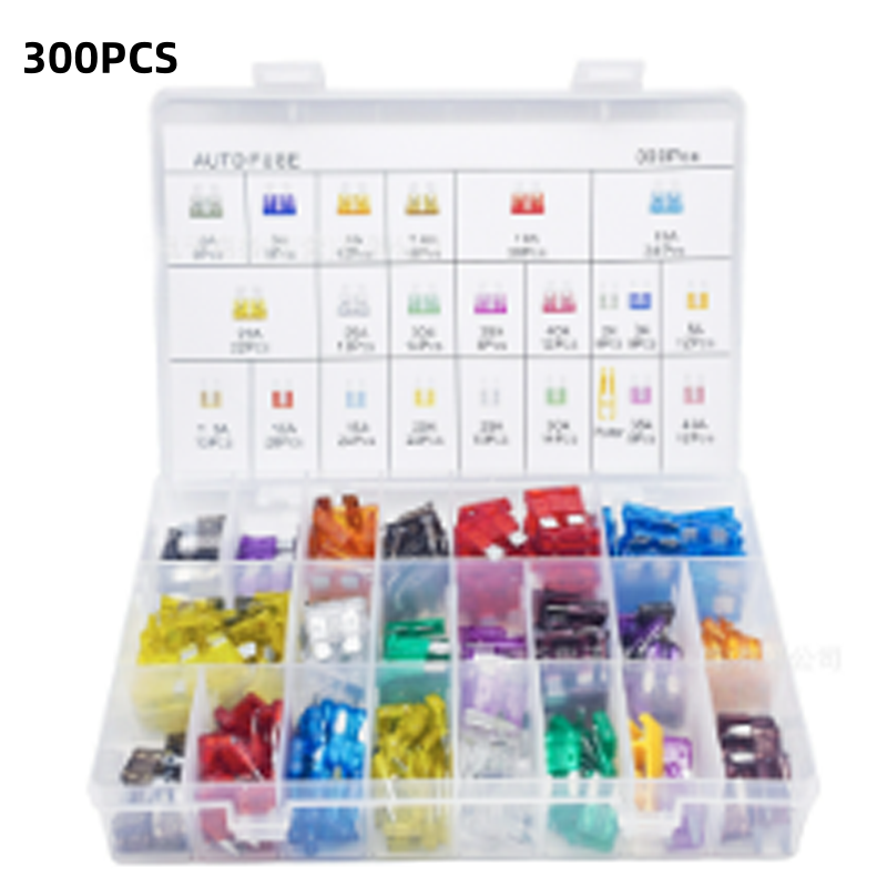 🛠️Car Fuse Assortment Kit – Micro Mini Standard Blade Fuses with Organizer Case