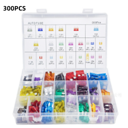 🛠️Car Fuse Assortment Kit – Micro Mini Standard Blade Fuses with Organizer Case