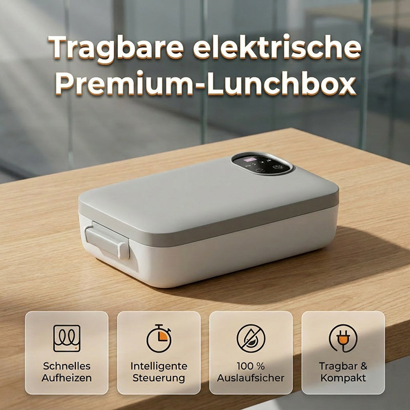 📢📢50% off now！🍱⚡ Portable electric lunch box with self-heating 🔋🌡️