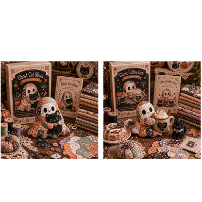 🔥LAST DAY 50% OFF🧵Little Ghost's Cozy Halloween DIY Patchwork Kit