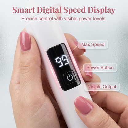 🔥49% OFF Professional Electric Nail Drill Machine, Portable Electric Nail Polisher with 4 Nail Drill Bits