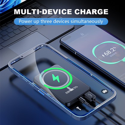 🔋Magnetic Wireless Power Bank – 22.5W Fast Charging, 10,000mAh