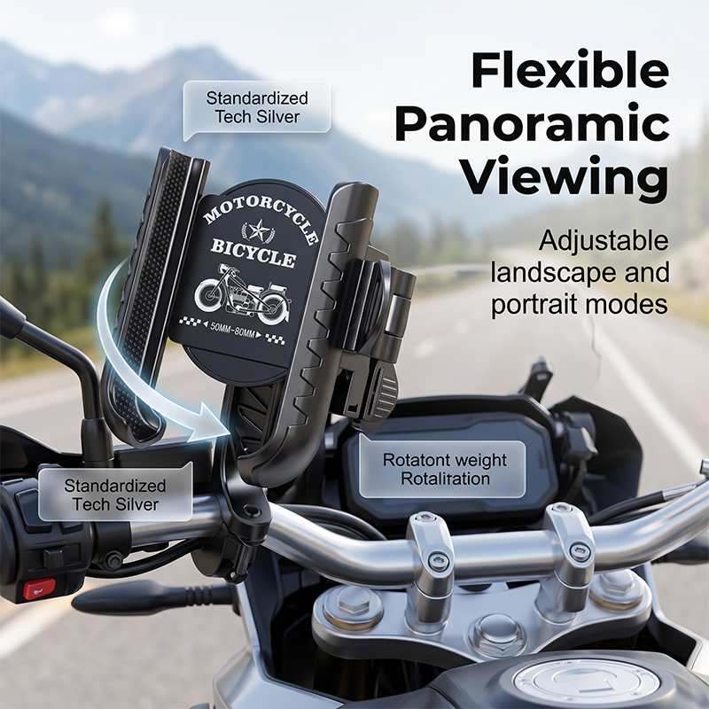 Quick-Release Bike Phone Mount with Secure Lock👍