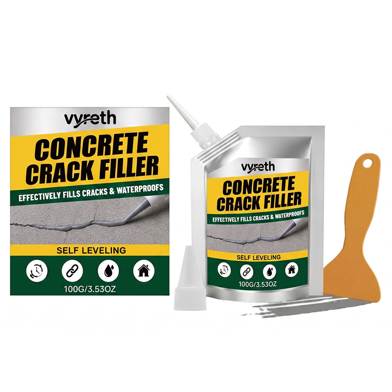 🛠️Waterproof Concrete Crack Filler for Indoor & Outdoor Use