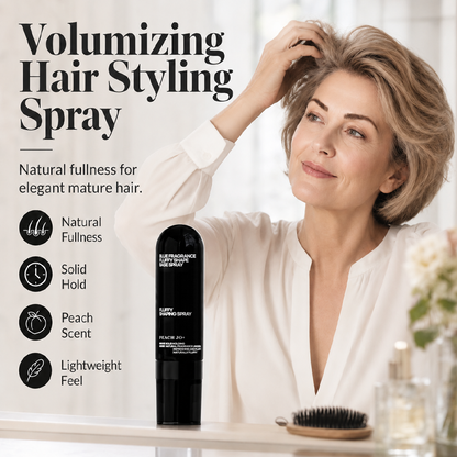 🔥50K+ SOLD!⚡90ml Fluffy Hair Shaping Spray Long Lasting Volumizing Mist with Peach Fragrance