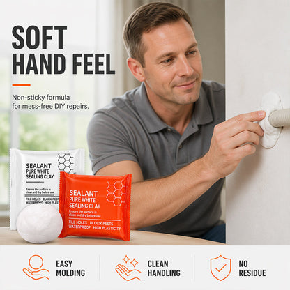 🔥Buy 1 Get 1 Free🧱3 PCS Waterproof Sealing Putty for A/C Pipe Wall Holes
