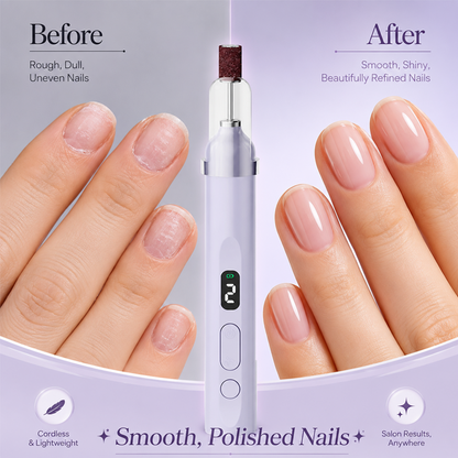 💅Rechargeable Nail Drill Kit – Interchangeable Heads & LED Display