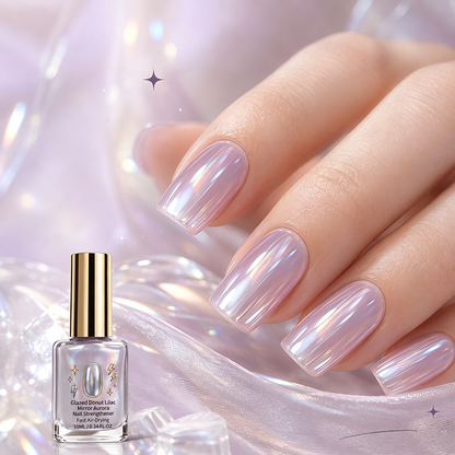 💅 40% OFF !! ⏰ Lilac Glossy Nail Strengthener – Strengthen Weak Nails & Restore Natural Shine — Devareon®