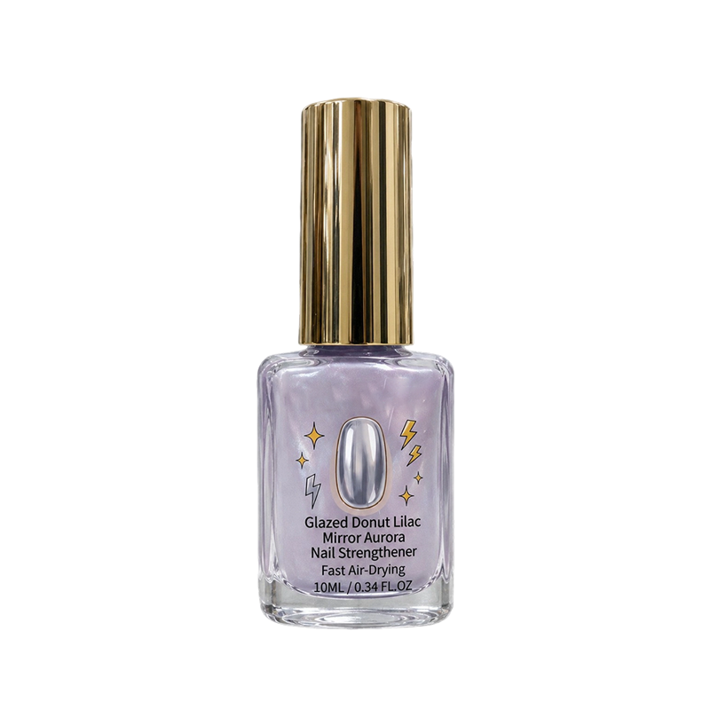 💅 40% OFF !! ⏰ Lilac Glossy Nail Strengthener – Strengthen Weak Nails & Restore Natural Shine — Devareon®