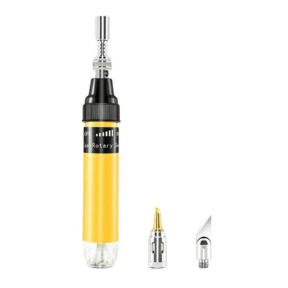🔥🔧 50% KORTING! Nooit meer een stopcontact nodig! Deze draadloze butaan soldeerbout bereikt 1300°C en werkt overal – solderen, snijden & repareren in één!