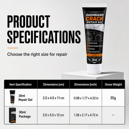 🔥Limited Time Promotion 50% OFF🔥Professional Car Dashboard Crack Repair Gel