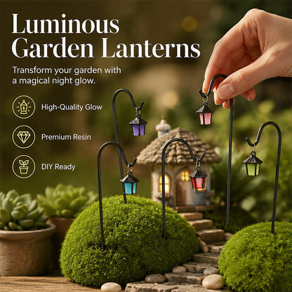 🌿 Glow-in-the-dark plant supports – 50% off! 7 colors, premium resin, sturdy iron hooks – a magical garden decoration. 🌙