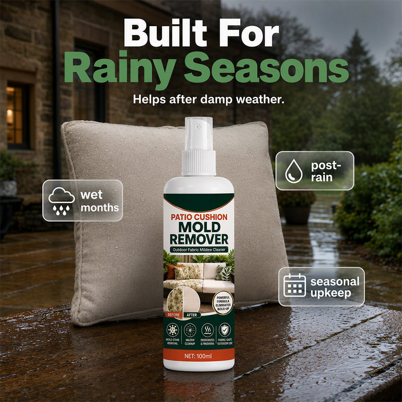 Buy one get one free ⏰️Remove Cushion Mold Instantly! No-Scrub Gentle Patio Fabric Spray