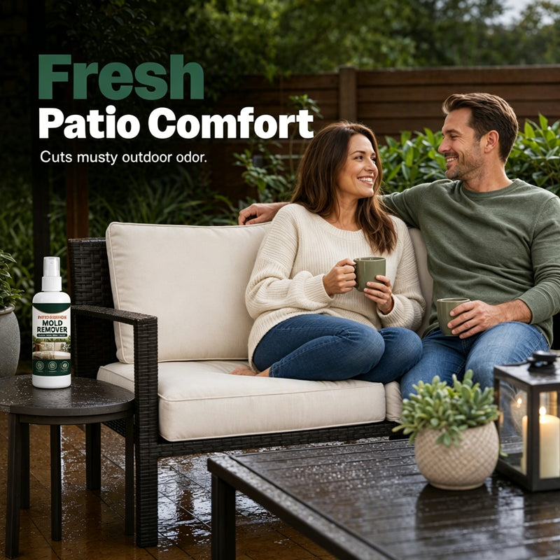 Buy one get one free ⏰️Remove Cushion Mold Instantly! No-Scrub Gentle Patio Fabric Spray