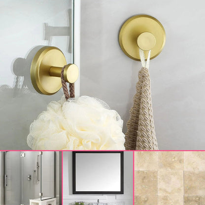 Stainless Steel Suction Cup Hook 6/4/2 PCS for Towels & Robes Hook, Drill-Free Kitchen Hanger, Multi-functional Organizer Towel Hooks Loofah, Robe, Kitchen & Home Use Gift