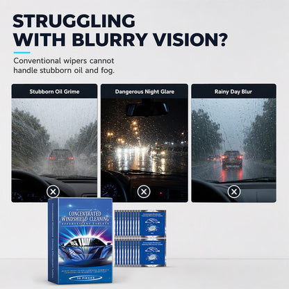 🔥Limited Time OFF🔥Car Windshield Cleaning Effervescent Tablets