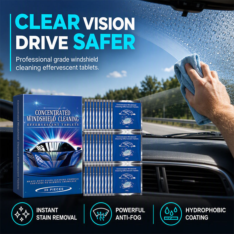 🔥Limited Time OFF🔥Car Windshield Cleaning Effervescent Tablets