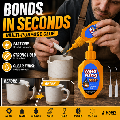 🔥Buy 1 Get 1 Free 🔥Quick-Dry Multifunctional Super Glue Adhesive