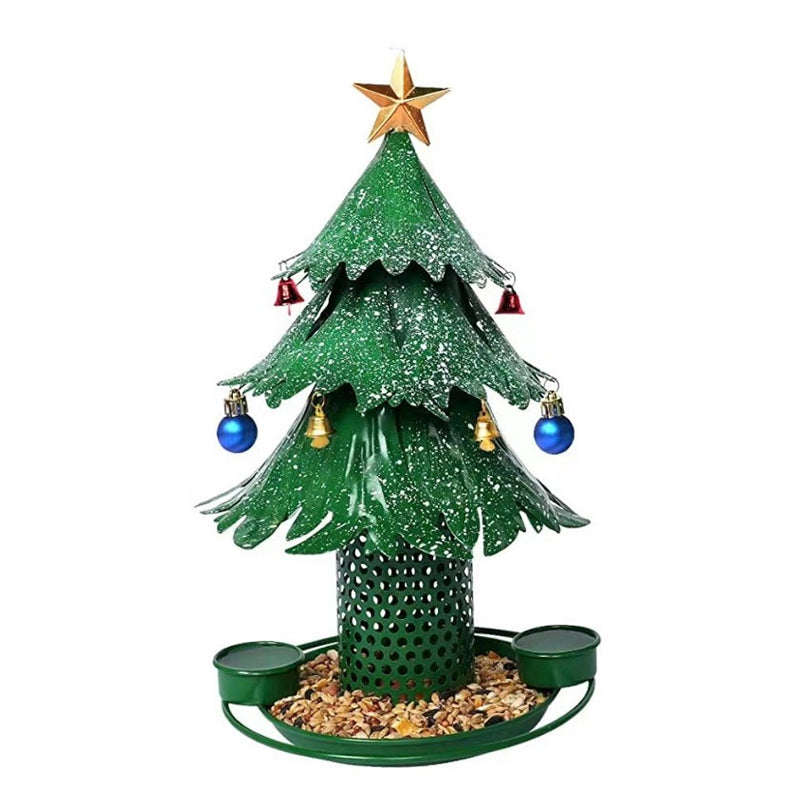 🥰 New Hot Sales - 50% OFF 🎄Christmas Tree Bird Feeder 🐦Festive Garden Decor for BirdLovers ✨