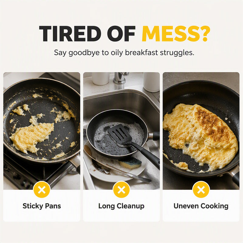 🍳 2-in-1 Microwave Omelet Maker & Egg Cooker – Quick Breakfast Tool