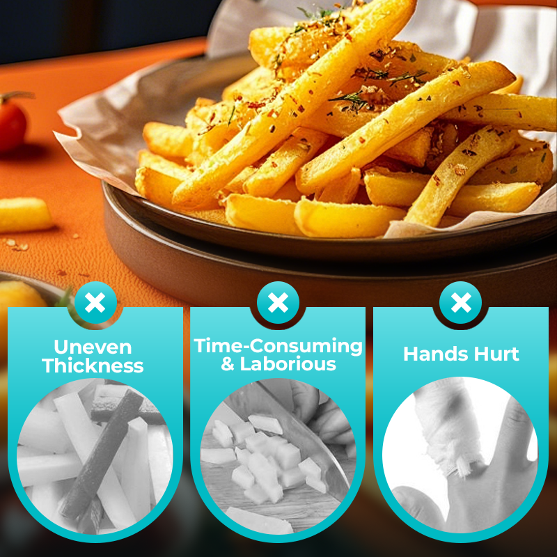 🔥50% OFF🍟4-in-1 French Fry Cutter