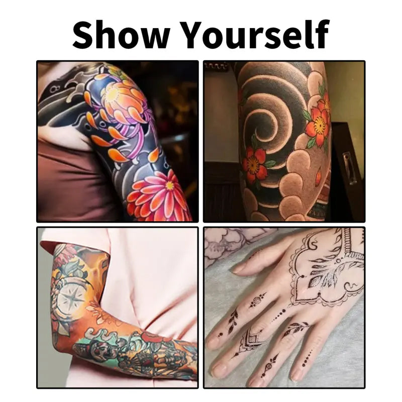 🎃Kosmetik-Tattoo-Marker für die Haut, 10/15/30 leuchtende Farben, flexible Pinselspitze, 30 Farben + 12 Schablonen, hohe Detailgenauigkeit, Gesichts-Make-up für Halloween, ungiftig, Bürobedarf