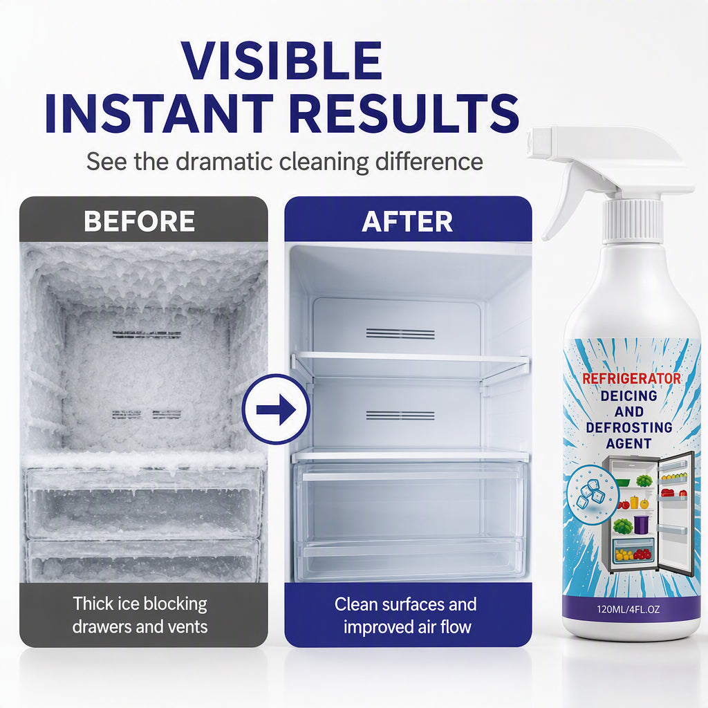 Refrigerator Deicing Spray