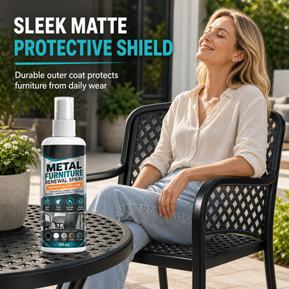🛠️Furniture Color Touch Up Spray Paint‑Fast Drying Metal Furniture Renewal Spray