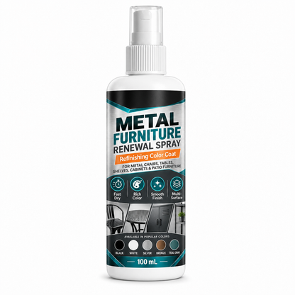 🛠️Furniture Color Touch Up Spray Paint‑Fast Drying Metal Furniture Renewal Spray