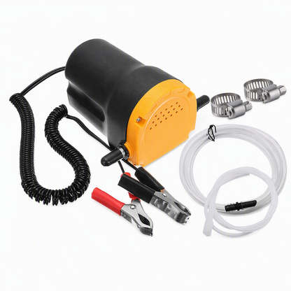 🔧 12V/24V Electric Oil Transfer Pump – Self-Priming Fluid Extractor ⚡
